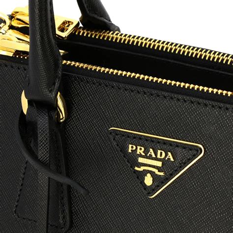 1ba896 prada|Prada Galleria Saffiano Small Leather Bag Black .